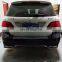 Комплект тюнинга кузова GLE63 1:1 для Mercedes Benz ML W166, включающий передний и задний бамперы, капот, решетку радиатора и крылья