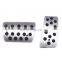 Car Accessories Stainless Plate Brake Pedal Pad Replacement Accelerator Pedal Pads Cover For Wrangler 2018