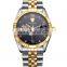 TEVISE 8391A Full Steel Wristwatch Man Skeleton Self-Wind Mechanical Watches Men