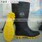 rain working boots of black