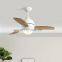 Nordic Ceiling Fan With Lamp Dining Room Children'S Room Ceiling Fan Lamp Home Decor Modern Fans Cooling Air