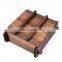 Japanese square wood sushi food bento box