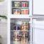 Fruit Vegetable Storage Fridge Storage Box Stackable Fridge Organizer Set With Handle And Lid