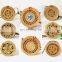 Collection Of Circles Round Handwoven Rattan Bag Shoulder Boho Bag Vietnam Supplier