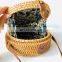 Double Circles Round Handwoven Rattan Bag Shoulder Boho Bag