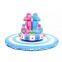 Guangdong Supply Zhongshan Taile Amusement Manufacturing Small and Medium sized Indoor and Outdoor Children's Puzzle Naughty Fort Climbing Amusement Electric Rotating Inflatable Hippocampus (LT-KL02)