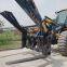 XCMG wheel loader attachments log grapple loader forks for loader