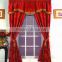 100%Polyester Factory Cheap Jacquard Luxury Curtain Design Living Room Curtains