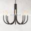 Modern Design Brass Chandelier Custom High Quality Decorative Lighting Fixtures for Luxury Villa Living Room Bedroom Aisle