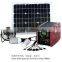 Mini solar energy lighting kit, solar power portable electricity generator 12V12AH