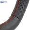 For Audi A6 C8 Punched Leather Red Stitching Multifunction Steering Wheel Assembly