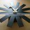 George design black star wall clock