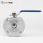 [RUOTENG]  Stainless Steel Wafer Ball Valve with Lever Operator