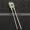 Diffused Green 5mm Green Oval Led Diode without stopper