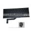 Professional Swiss Design Products Laptop Replacement Keyboard For Apple Macbook Air 15" A1398 2012