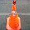 Led retractable traffic road safety cone