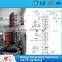 Fiberglass spiral concentrator spiral chute separator
