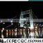 IP68 V-0 fireproof high brightness overpass wall washer patented with CE UL certification
