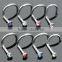 Mix Colors Rhinestone Hook Bone Bar Pin Piercing Jewelry Nose Studs