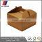 Custom brown cardboard lunch boxes