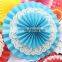 Online Supply Paper Flowers Wedding Double Layers Fan