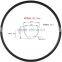 SYM27.5-27*23mm bead hook-less rims carbon 27.5er light bike rim tubeless compatible Synergy-bike
