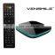 Vensmile 2016 best selling products Q box android 5.1 amlogic s905 quad core 16gb amlogic s905 tv box