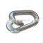 Galvanize Carabiner Wholesale Steel Electric Galvanized Repair Lap Link Zinc Plated Hardware Manufacture