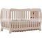 Wooden baby crib