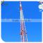 3-leg Guy Mast communication tower for signal transfer