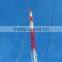 Tower manufacturing company triangular Guy mast communication tower