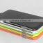 AWC456 4000mAh dual usb leather power bank, powerbank Factory,super power battery charger