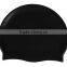 Waterproof silicone swimming race cap custom