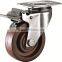 Stainless Steel Hollow Rivet Fork Medium duty Casters