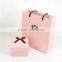 art paper bags gift jewelry/ perfume/ cosmetic packaging