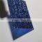 Lake blue Litchi grain Polycarbonate Embossed Solid Sheet for sunshade/ceiling
