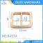 Wholesale Bag Parts Double Ring Metal Sldier Pull Buckles
