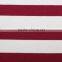 cloth material t shirt fabric 95% rayon 5% spandex plain stripe fabric in stocks
