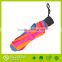 Leader Manufactur High Quality Cheap Rainbow 3 Fold Umbrella