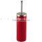 colorful stainless steel bathroom Toilet Brush Holder with plastic brush