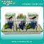ceramic kitchenware for salt pepper oil vinegar set