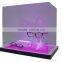 2015 new design fashion white acrylic eyeglasses shelf