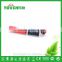 Grow In The Dark Rubber Fluorescence Mini LED Torch Flashlight for Promotion