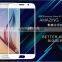 glass film, Tempered Glass Full Cover Color Silk Printing Screen Film, for Samsung galaxy S6 glass screen protector
