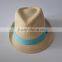 Fashion design customized plain color promotion straw hat