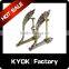 KYOK golden black decor adjustable curtain rod accessories,16/19/22mm metal side curtain bracket,best price curtain rod bracket