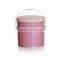Factory Direct storage metal ottoman stool and storage