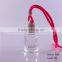 13ml Clear Round Tiny Glass Aroma Vial Jar Pendant Auto Perfume Bottles