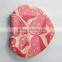 Foldable cosmetic leather mirror, PU leather makeup mirrors