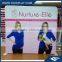 Eye Catching Oxydic Aluminum CMYK Printing Portable Clothing Exhibition Booth Guangzhou